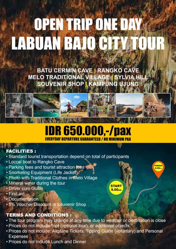 OPEN TRIP CITY TOUR LABUAN BAJO
